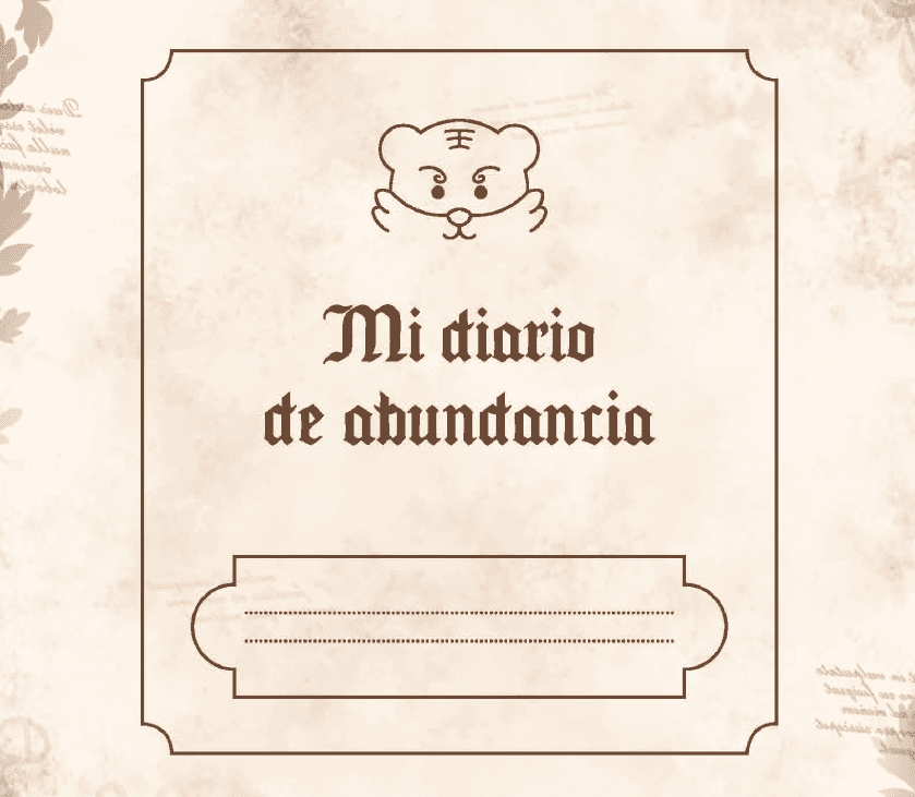 Imagen del diario de abundancia